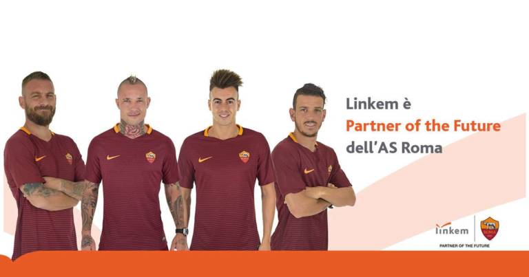 Linkem e AS Roma, un accordo da 5 milioni di euro fino al 2019