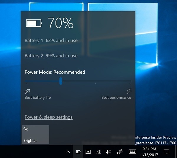 windows battery-slider