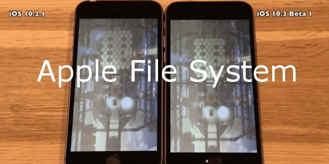 iOS 10.3 vs iOS 10.2.1, il nuovo Apple File System fa la differenza?