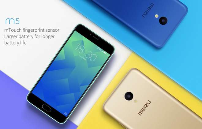 In arrivo in Italia il Meizu M5 nei colori blue, gold e black a 189€