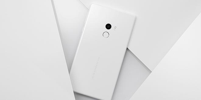 Xiaomi Mi Mix si colora di bianco al CES 2017 di Las Vegas