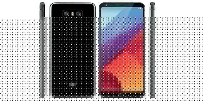 LG G6, nuovo giro altra immagine, stavolta in colorazione nera