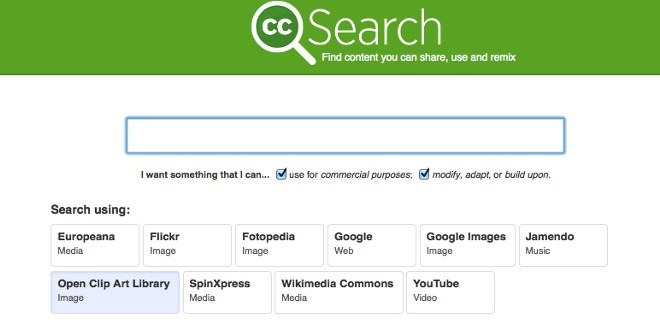CC Search, il motore di ricerca con milioni di immagini senza copyright