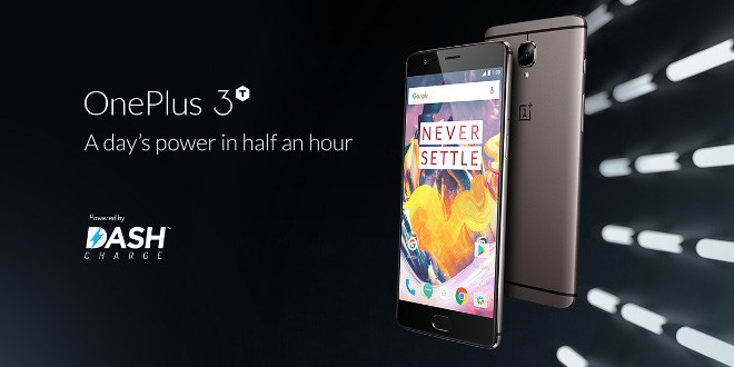 OnePlus 3T con 128 GB di memoria interna in preordine a 479 euro