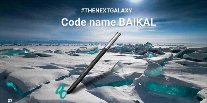 Samsung Galaxy Note 8, codice Baikal, è in lavorazione