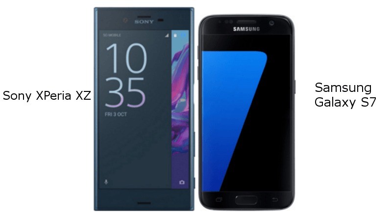 Samsung Galaxy S7 vs Sony Xperia XZ