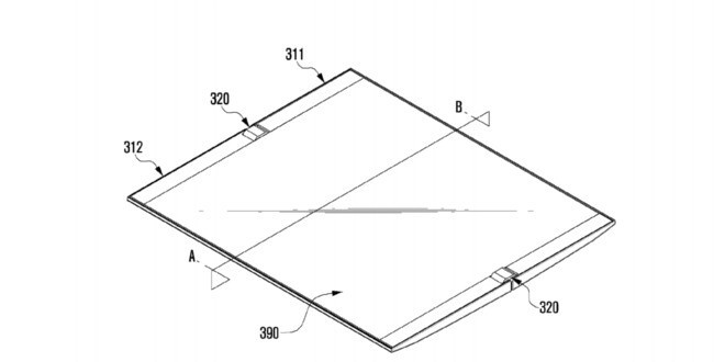 Emerge un nuovo brevetto Samsung relativo ad un dispositivo con schermo flessibile