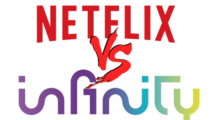 Netflix vs Infinity tv: qual è il migliore servizio streaming?