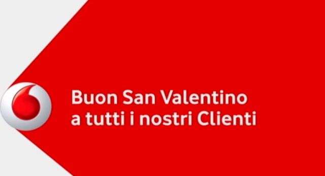 Per San Valentino in arrivo 4 GB gratis da Vodafone