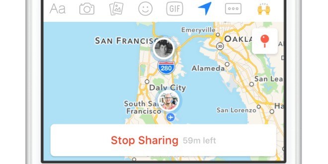 Facebook Messenger Live Location per condividere la propria posizione con amici e parenti