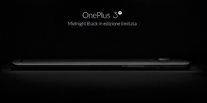 OnePlus 3T Midnight Black ufficiale, tutte le caratteristiche