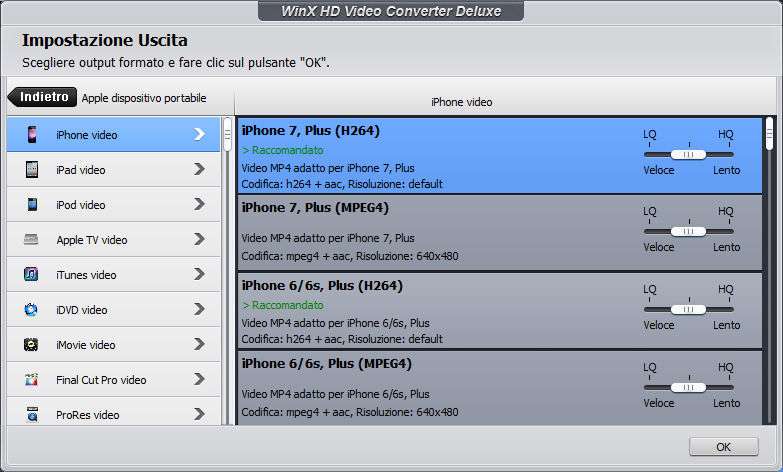 WinX HD Video Converter Deluxe