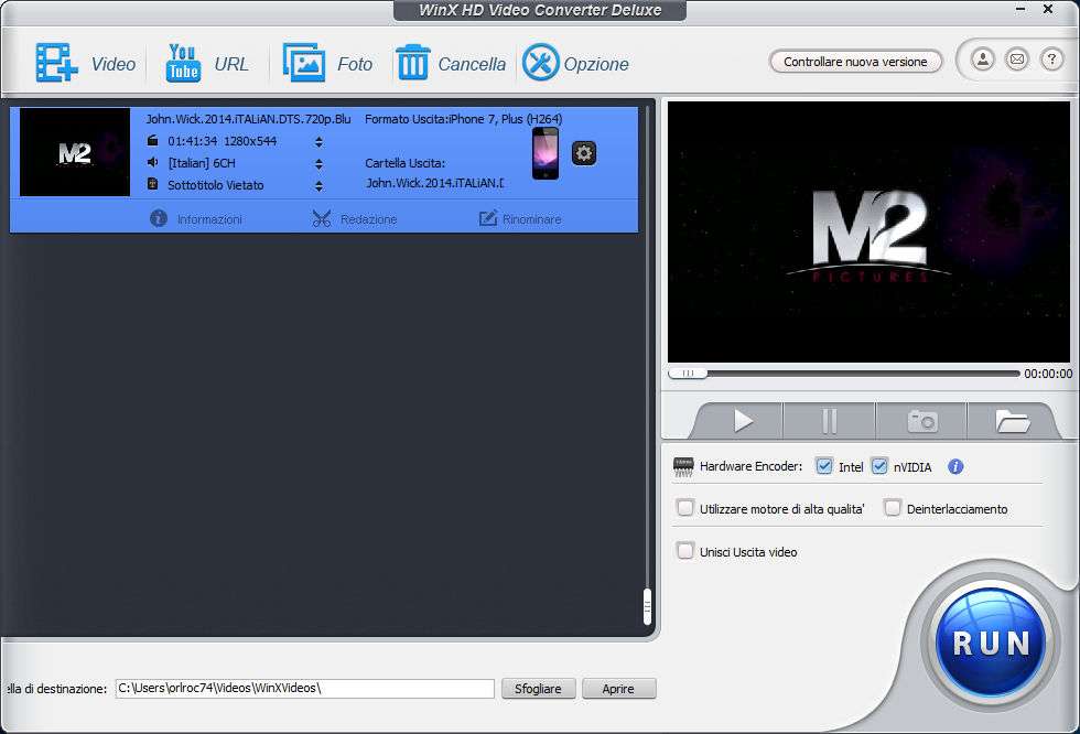 WinX HD Video Converter Deluxe