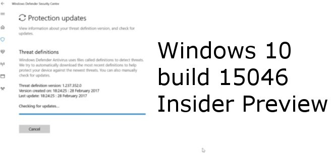 Windows 10 build 15046 Insider Preview rilasciato nel Fast Ring