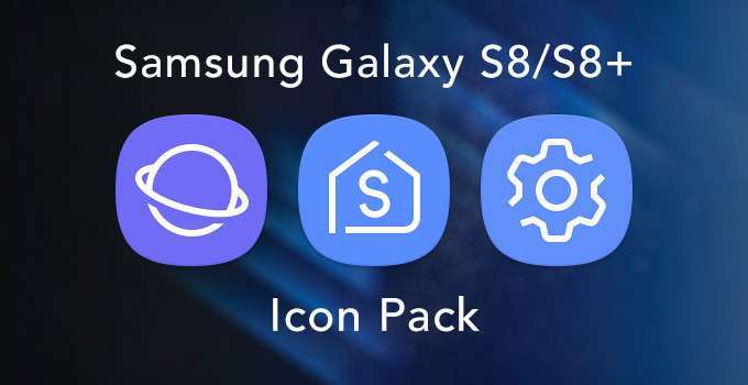 Samsung Galaxy S8: icon pack disponibile per tutti gli smartphone Android