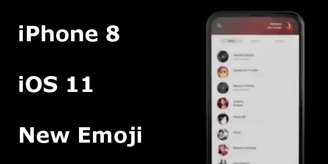 iPhone 8 con iOS 11 disporrà di 69 nuove emoji, eccone alcune