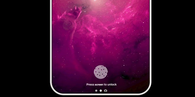 iPhone 8 riconoscerà le impronte degli utenti su tutto il display