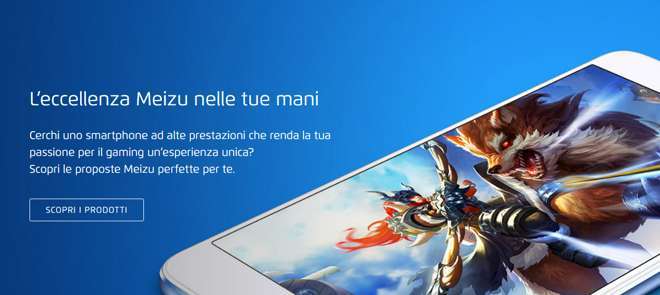 Meizu, finalmente arriva il sito tutto Italiano
