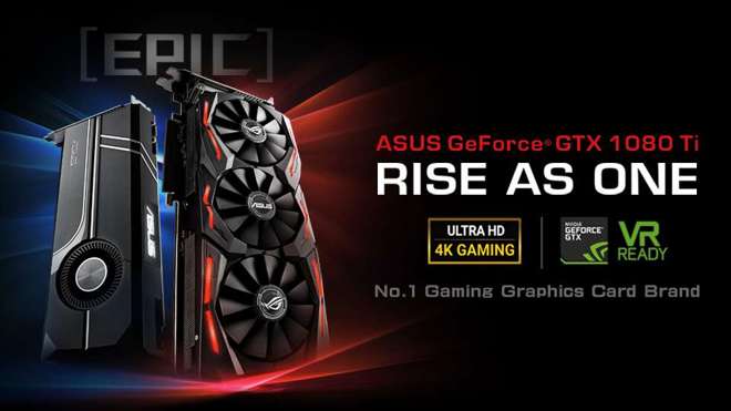 ASUS annuncia le nuove GPU ROG Strix GeForce GTX 1080 Ti e Turbo GeForce GTX 1080 Ti