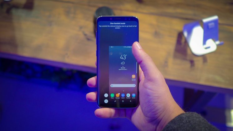 Samsung Galaxy S8, come utilizzarlo semplicemente con una mano