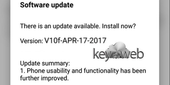Aggiornamento LG G6, disponibile il firmware V10f