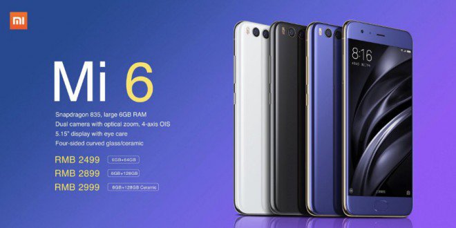 Xiaomi Mi 6 ufficiale: splendido e pronto a far tremare Samsung, LG e non solo