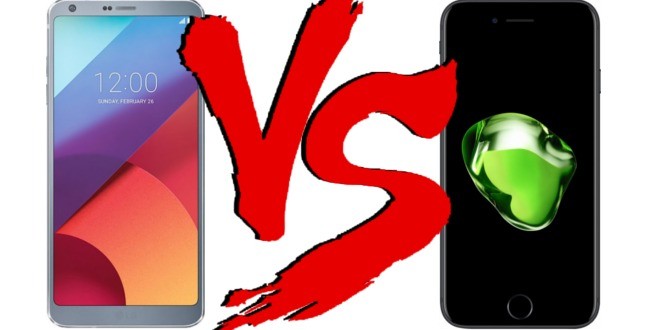 Migliori smartphone - LG G6 vs iPhone 7 Plus: confronto con foto!