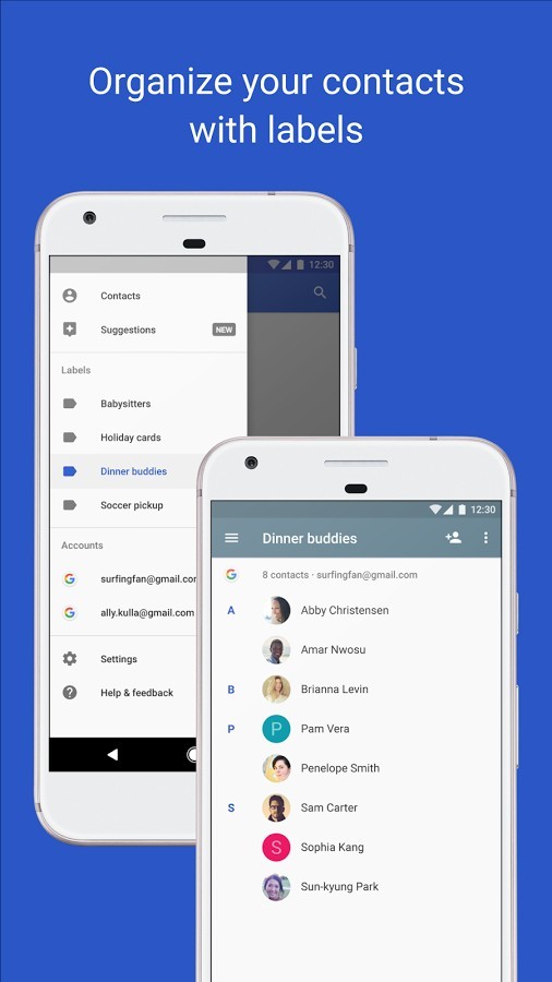 Google Contacts 2.0