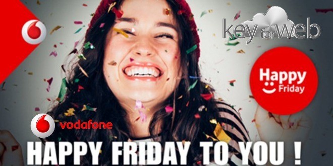 Vodafone Happy Friday, per venerdì 5 maggio in regalo 200 sorrisi