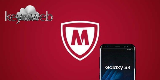 Galaxy S8 McAfee