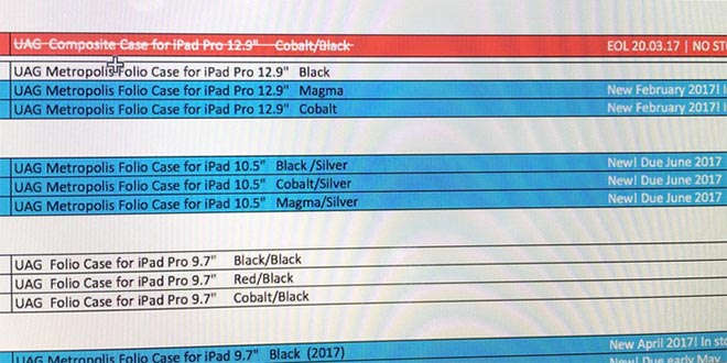 Apple iPad Pro 10.5″ in arrivo a breve secondo nuove indiscrezioni