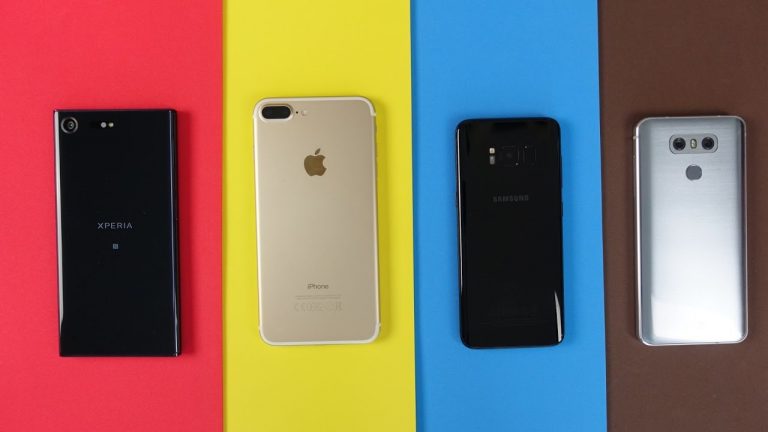 Samsung Galaxy S8 vs Sony Xperia XZ Premium vs iPhone 7 Plus vs LG G6, benchmark e speedtest definitivo
