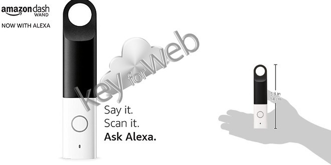 Amazon Dash Wand, bacchetta smart per fare acquisti online con Alexa