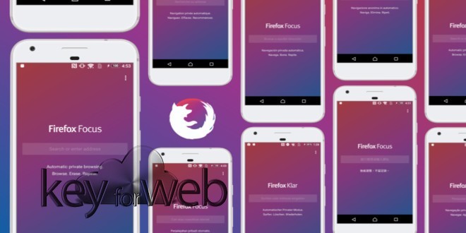 Firefox Focus sbarca su Android, parola d’ordine: velocità e sicurezza
