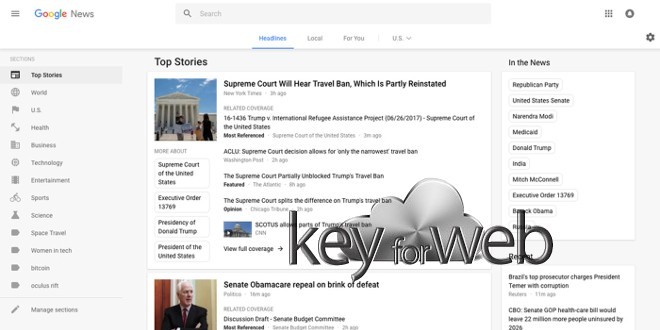 Google News cambia look con un’interfaccia grafica tutta nuova