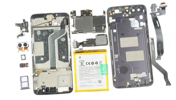 Teardown completo OnePlus 5, tanta colla ma anche molte saldature