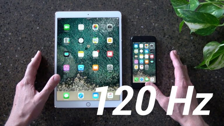 iPad Pro 2 120Hz vs iPhone 7 60Hz: le differenze mostrare in video