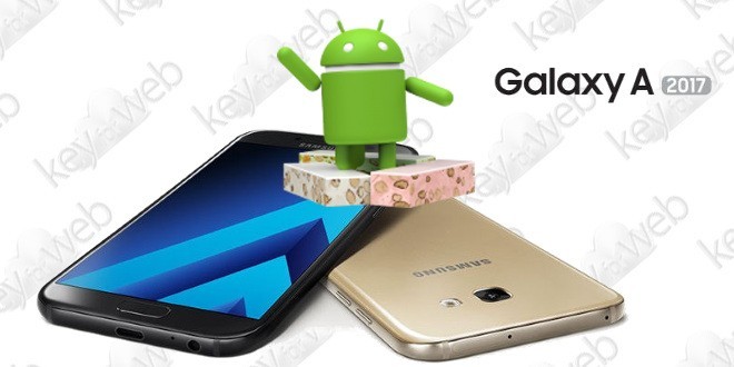 Galaxy A5 2017, attesa finita: Vodafone rilascia in Italia Android 7.0 Nougat
