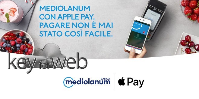 Apple Pay ora compatibile con Banca Mediolanum
