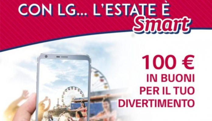 L'estate è smart con LG, offerte dal 1 al 31 con voucher di 100€ su LG G6