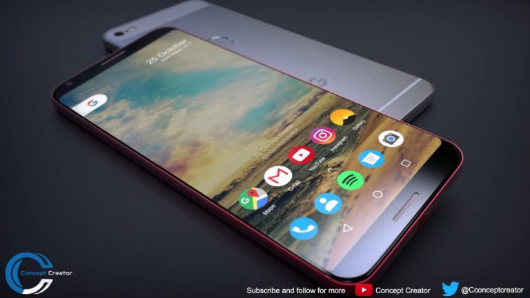 Concept di uno splendido Google Pixel XL 2 apparso in rete