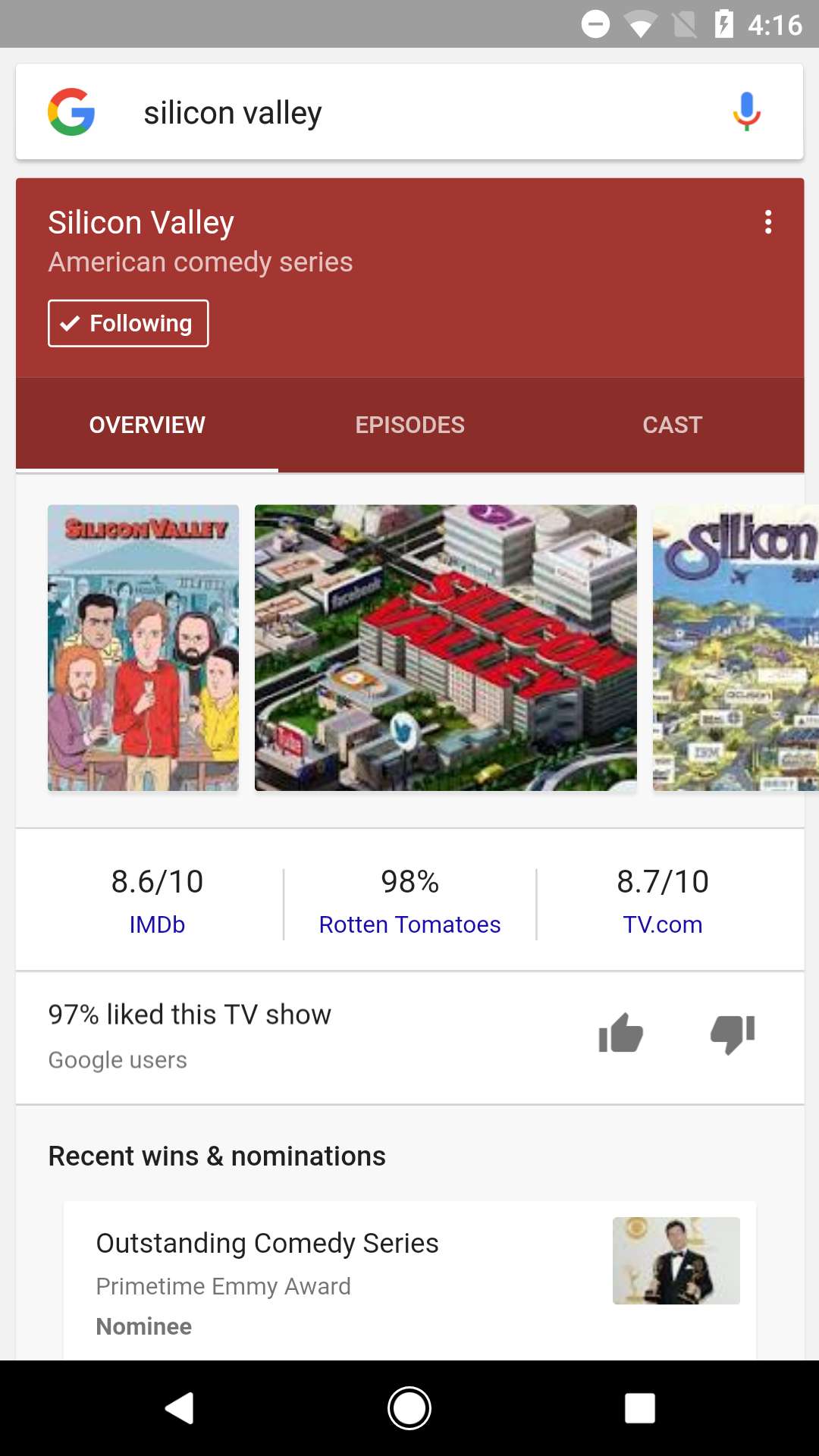 aggiornamento Google Now
