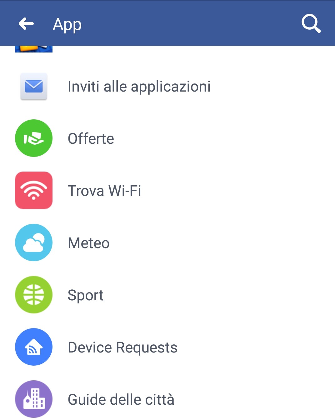 App funzioni Facebook nascoste