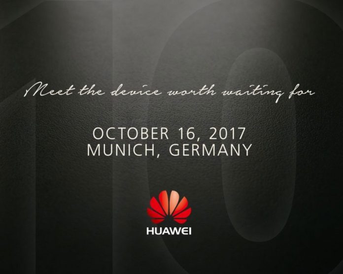 Huawei Mate 10, lancio previsto per il 16 ottobre
