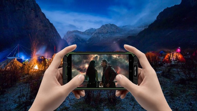 OUKITEL K10000 MAX i Guardiani della Galassia testano la durata della batteria