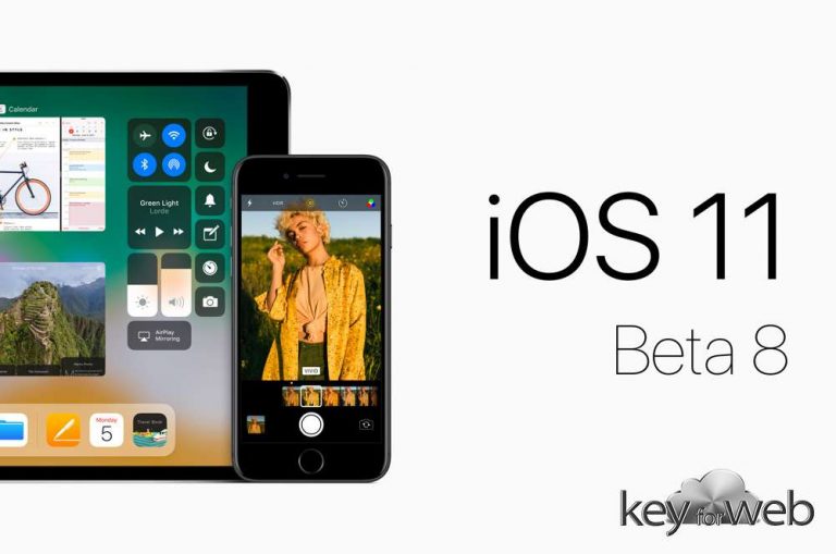 Rilasciato iOS 11 beta 8 a poche settimane dal lancio ufficiale