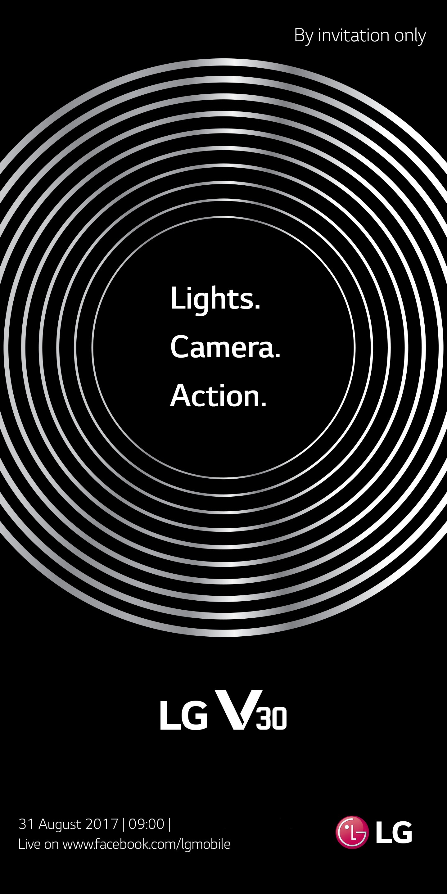 invito ufficiale LG V30