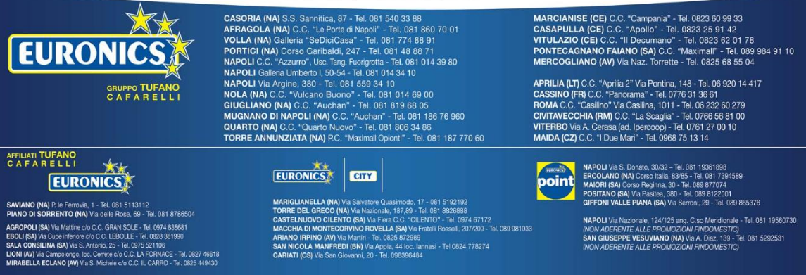 volantino euronics