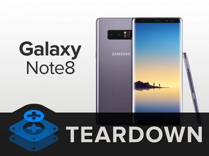 teardown Galaxy Note 8