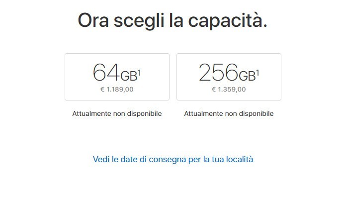 Costo iPhone X